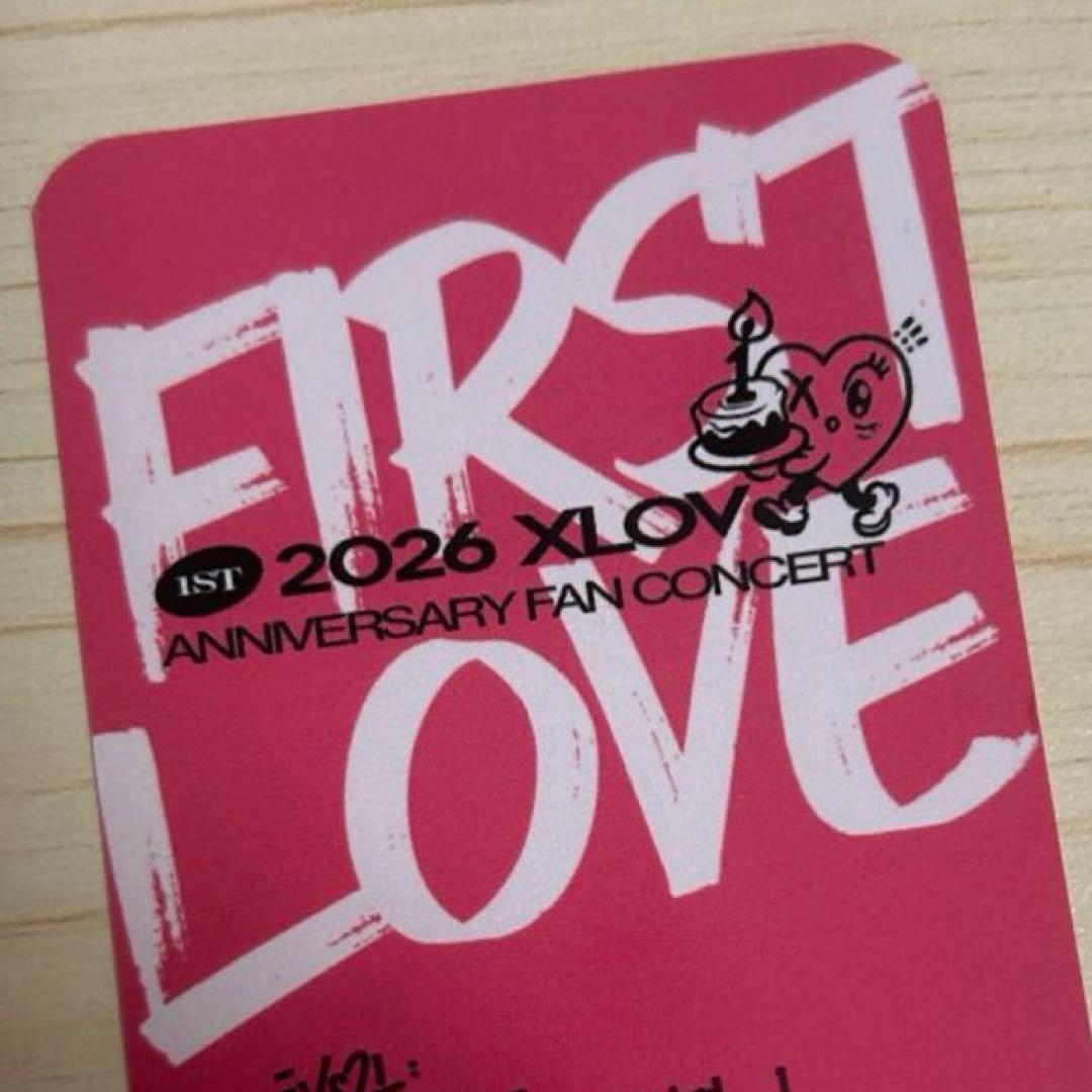 XLOV 韓国 ペンコン 入場特典 トレカ ルイ RUI