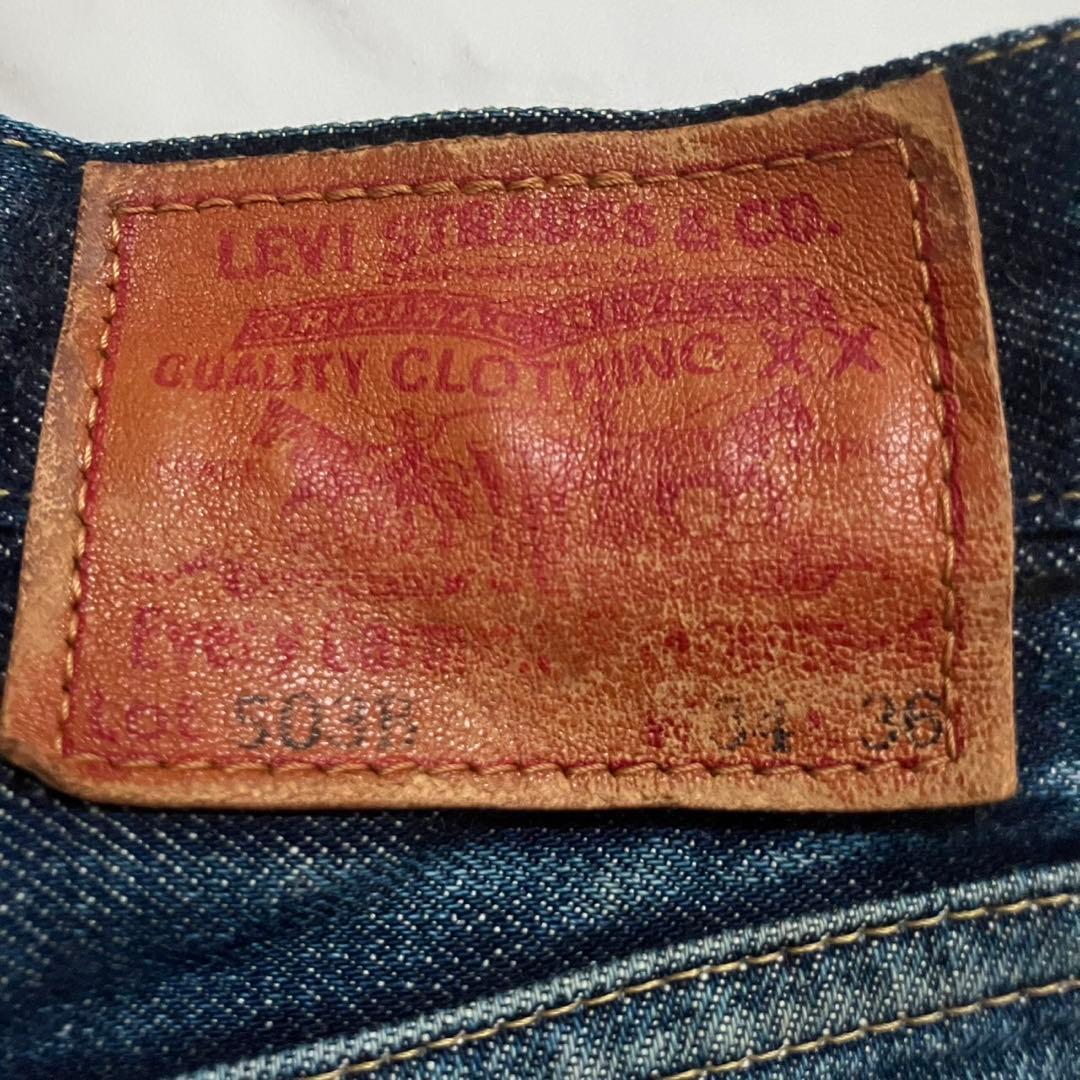 【濃紺】LEVI'S リーバイス 503B XX 赤耳 ビックE W34 90s