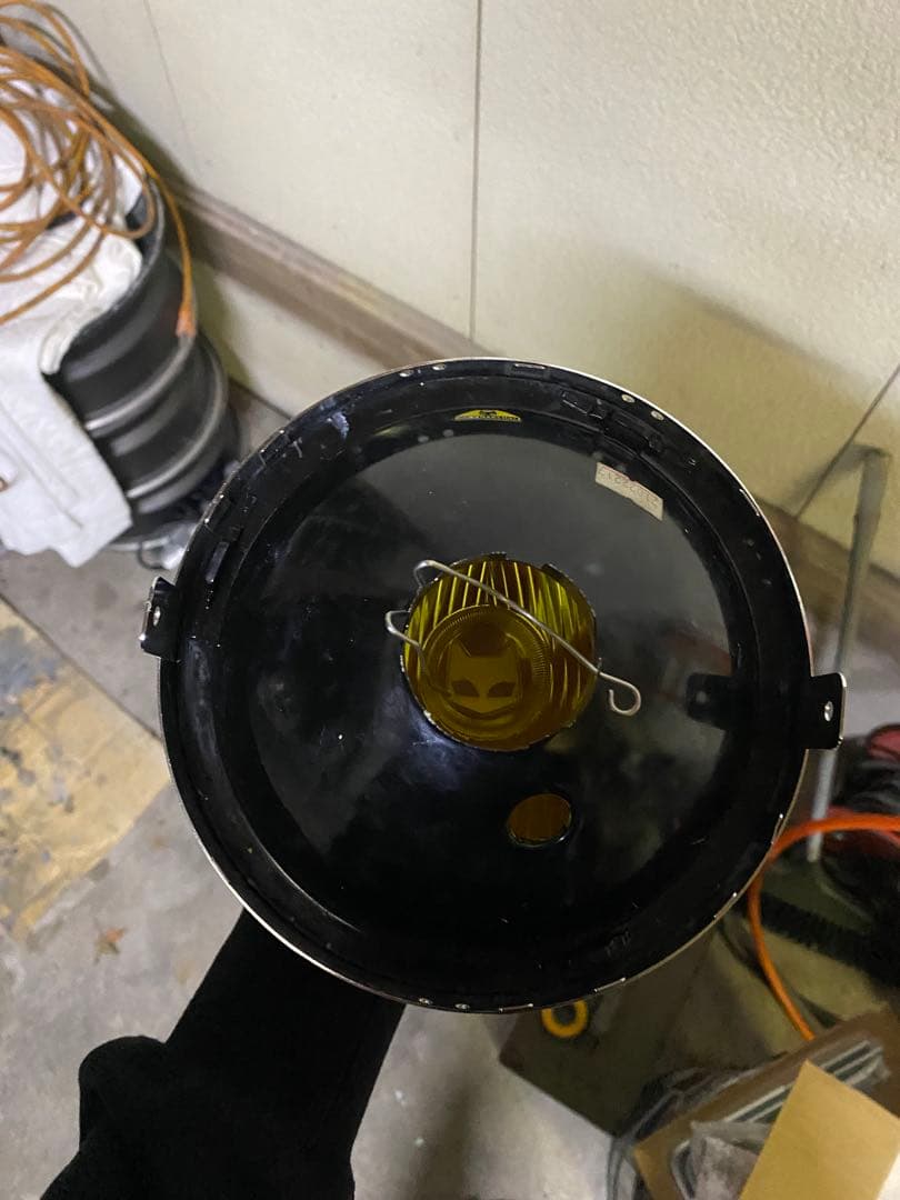 当時物マーシャル889レンズ付きヘッドライトASSYS.E.V. MARCHAL