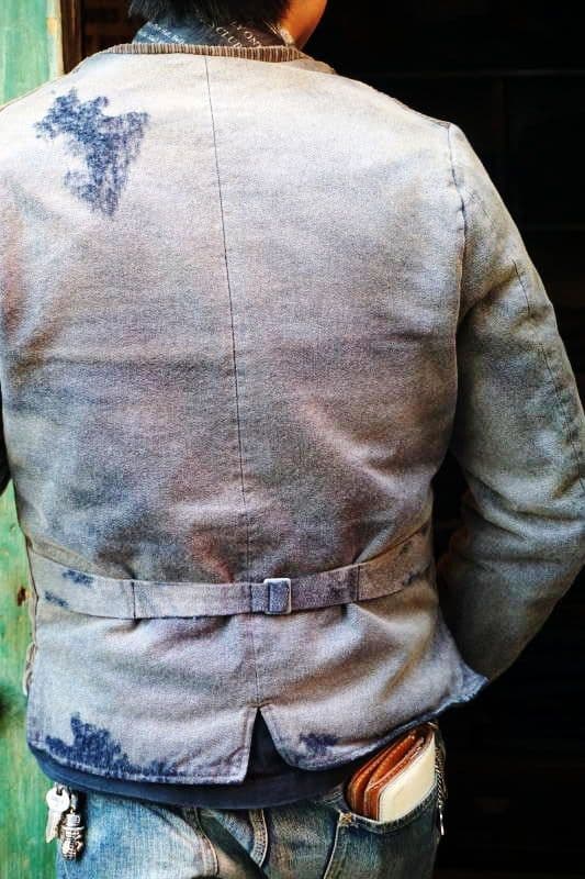 定価約7万【by GLAD HAND】MigrantJacketNoCollar