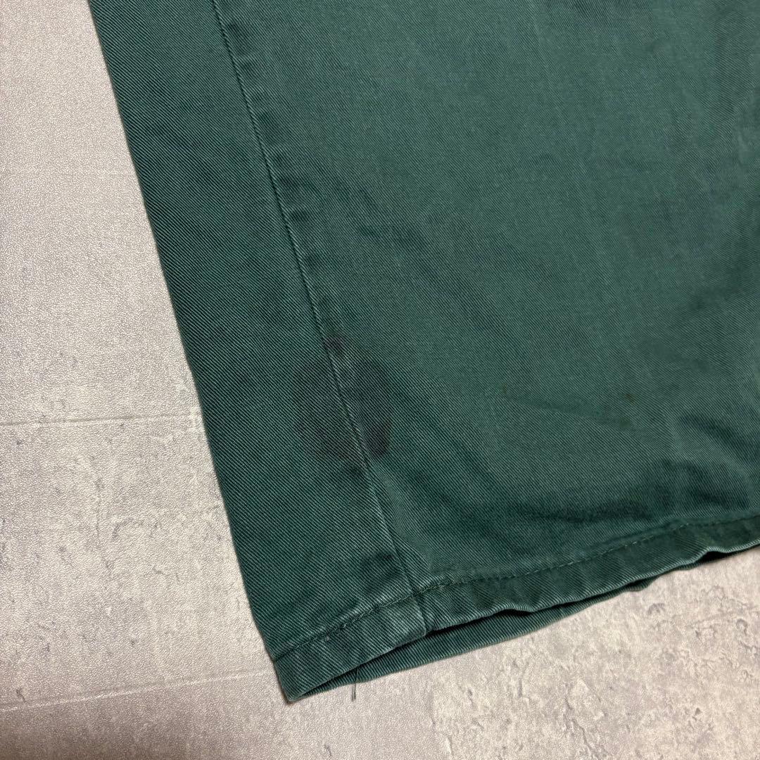 90s ポロバイラルフローレン　USA製　ポロチノ　初期タグ　2タック　W40