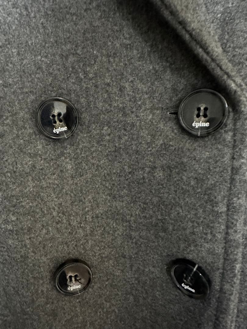 ジャケット・アウター Epine volume wool tailored coat