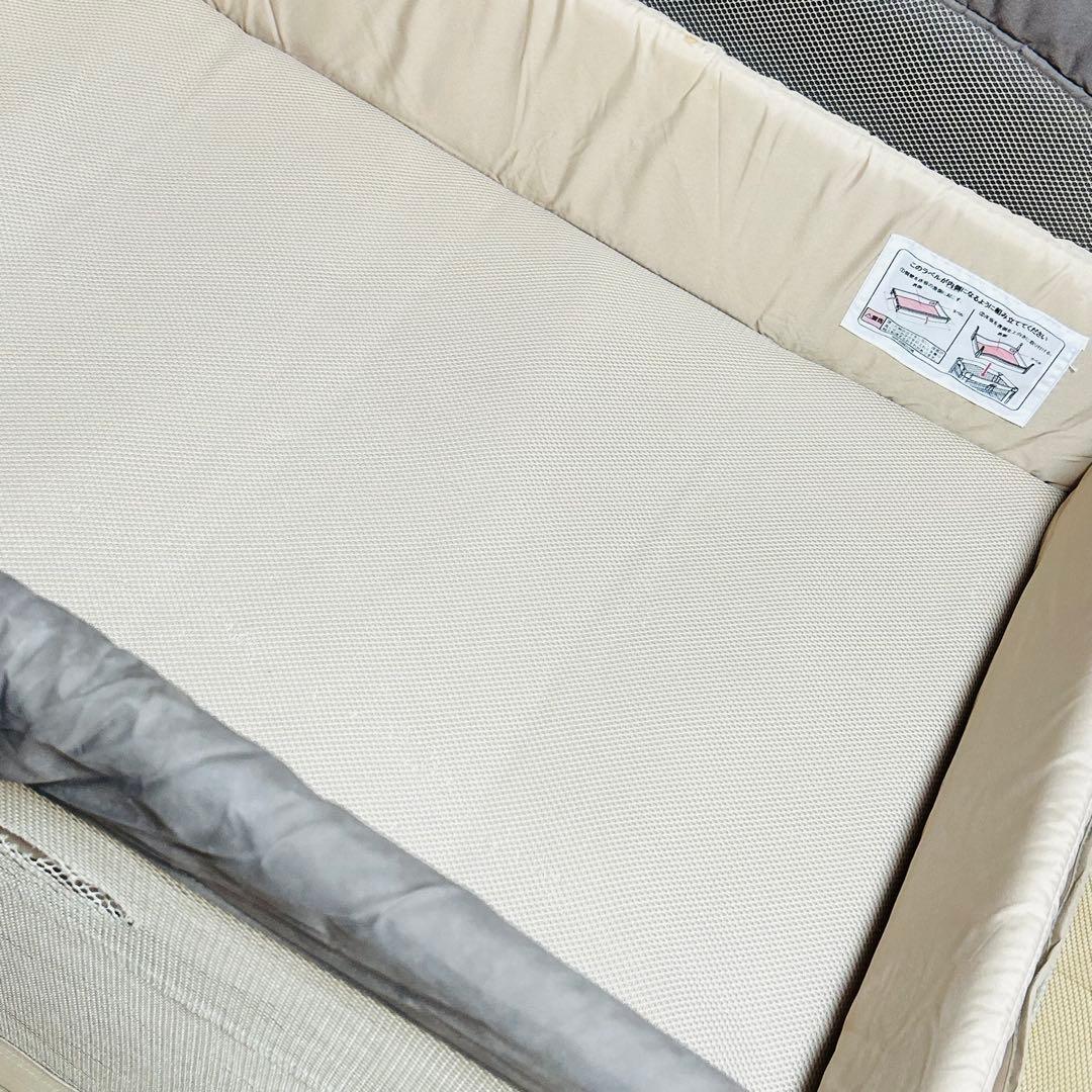 【送料無料】Aprica ココネルエアー ココアブラウン ベビーベッド