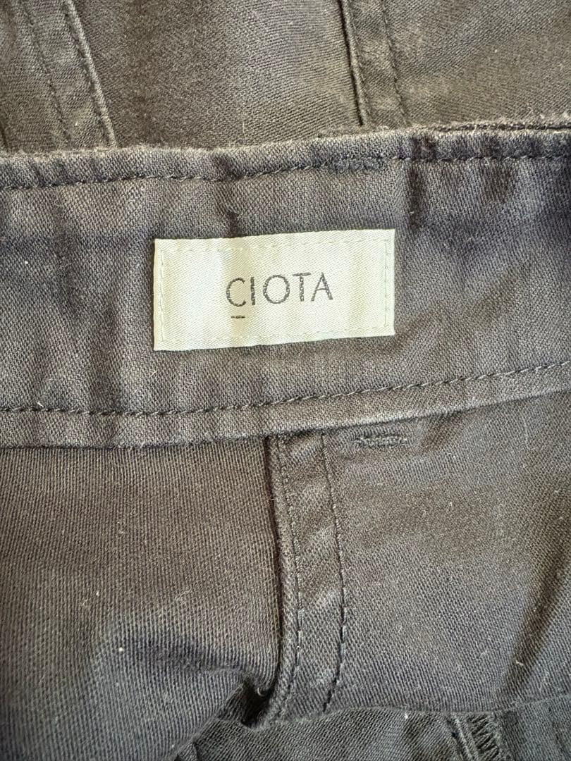 E*o様 ciota ベイカーパンツ　ブラック