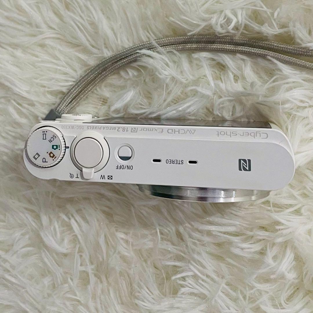 【美品】動作確認済 SONY Cyber-shot ホワイト DSC-WX300