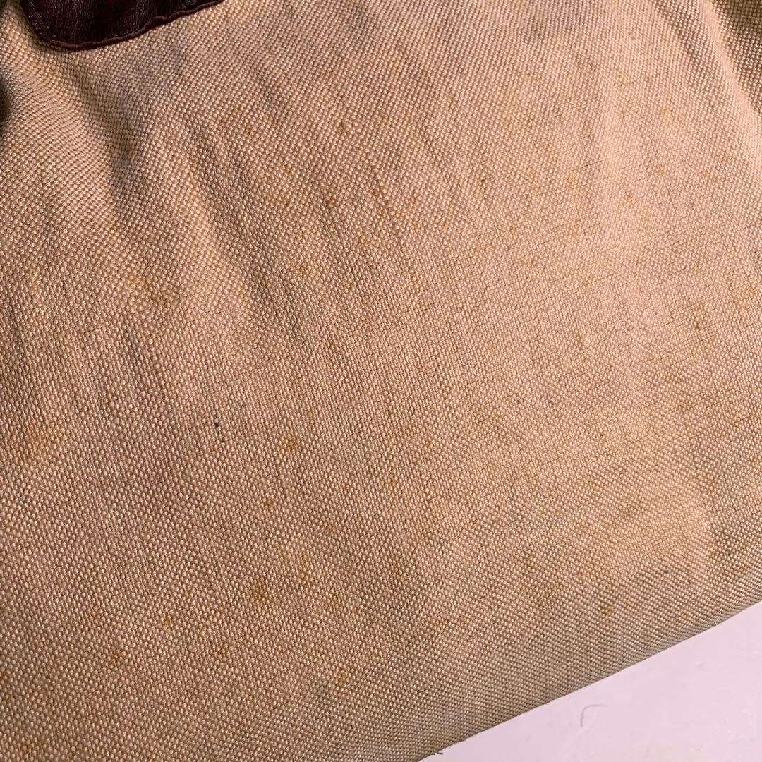 Jas m.b. 帆布 レザー ボストンバッグ 英国製 持ち手レザー 肩掛け可