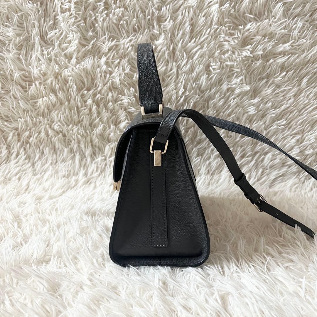 Valextra ヴァレクストラ　ハンドバッグ ミニ　イジィデ　グレー