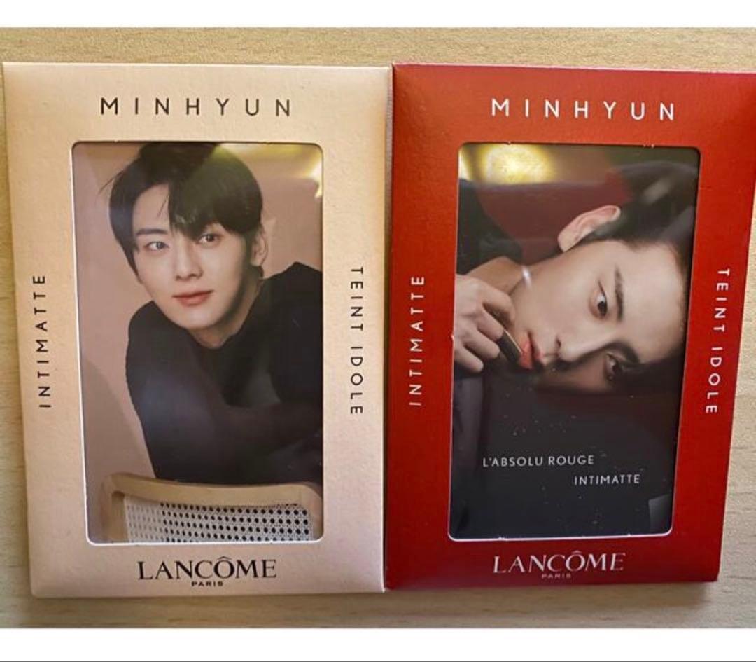 LANCOME MINHYUN タレントカード 10枚セット