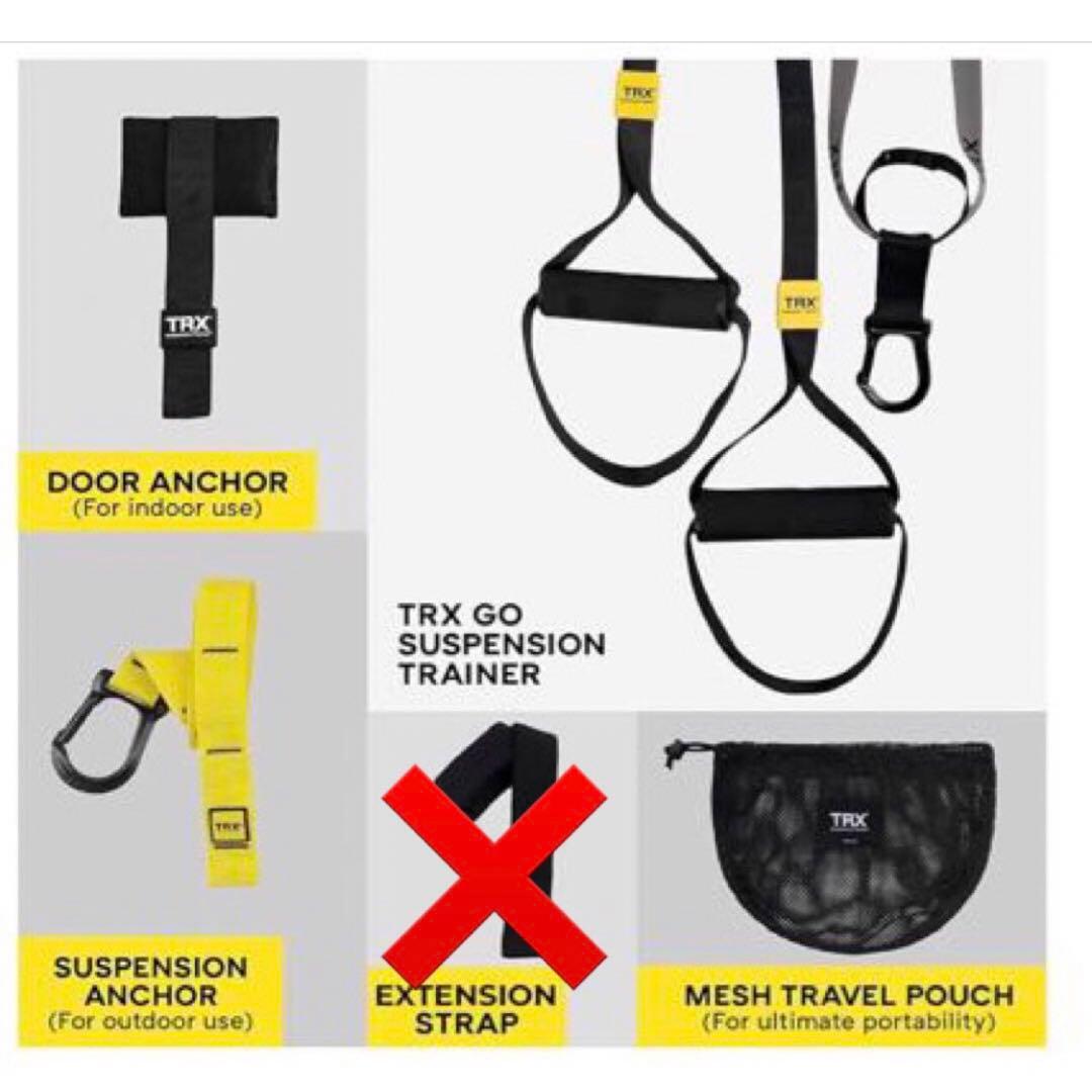 お買得‼️TRX GO✨ サスペンショントレーナー 出張 旅行の多い方に