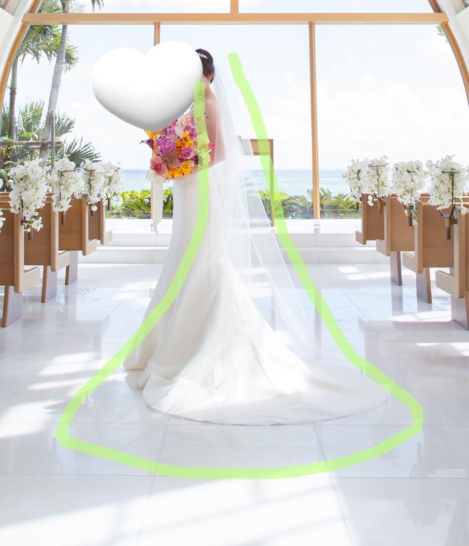 テル　ロングベールとブラジャー・ストライプの3点