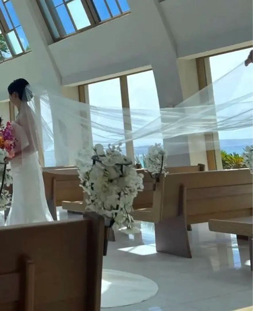 テル　ロングベールとブラジャー・ストライプの3点