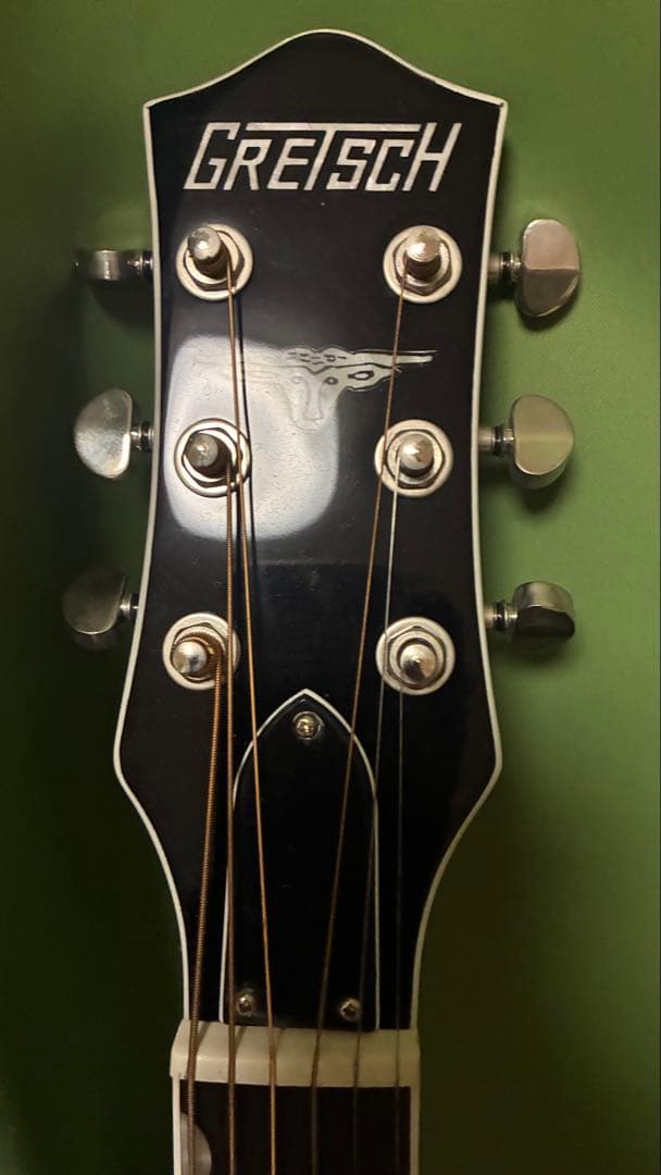 Gretsch ブラックアコースティックギター