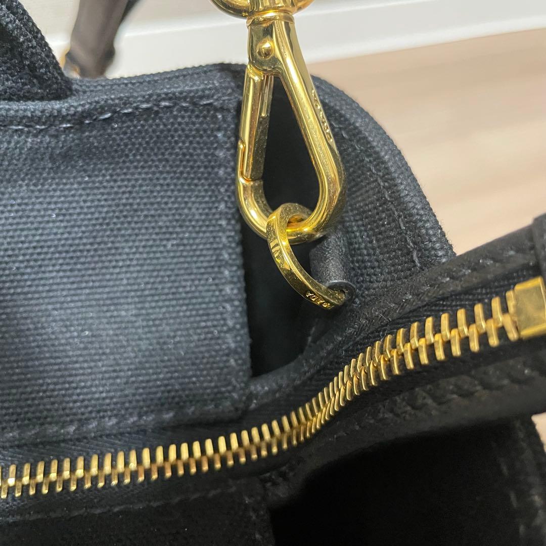 PRADA カナパ　カゴバッグ　ショルダーバッグ