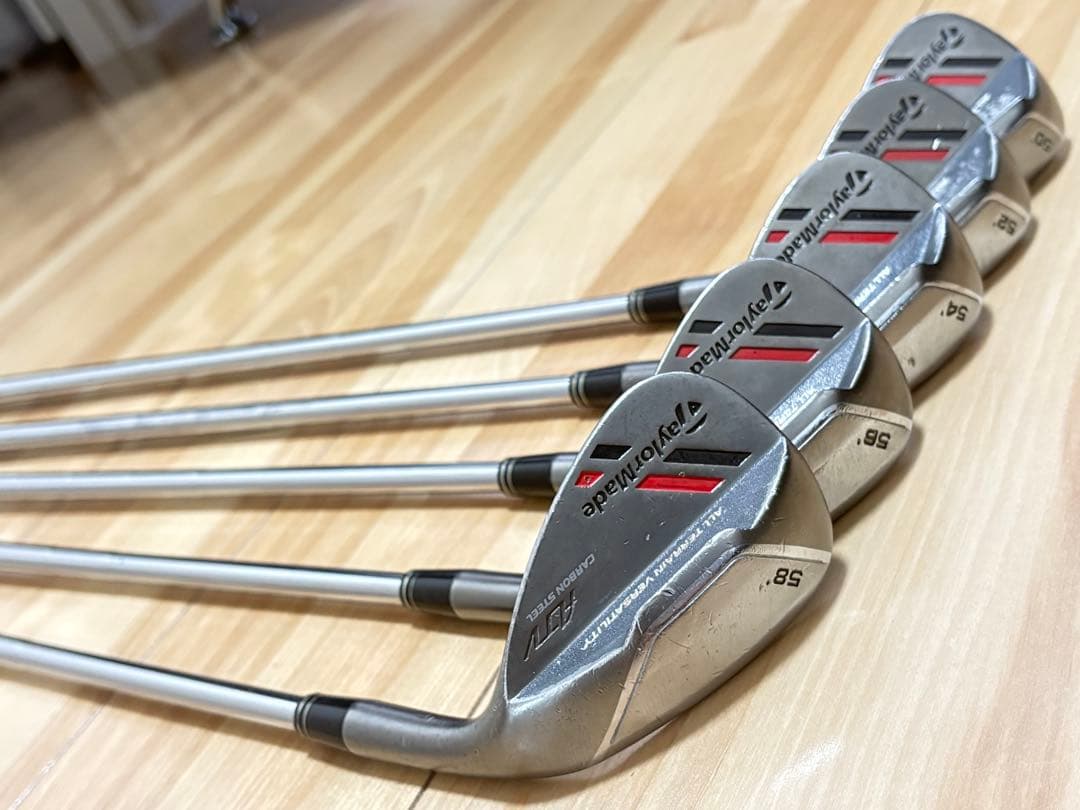 TyalorMade ATVウェッジ 5本セット(50,52,54,56,58)