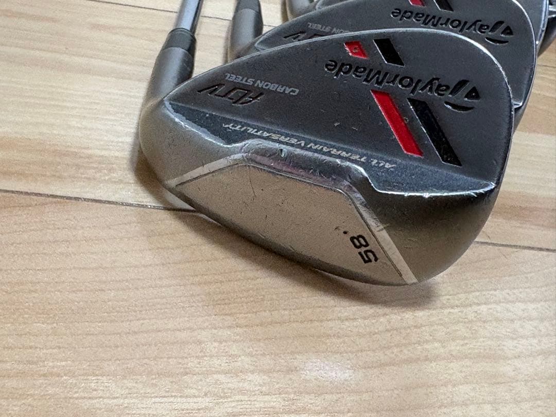 TyalorMade ATVウェッジ 5本セット(50,52,54,56,58)