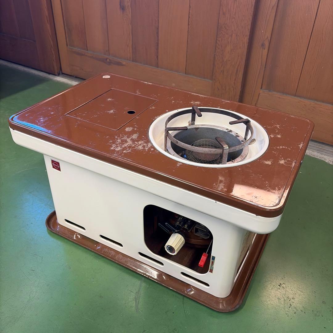 フジカ FUJIKA kH-1 火鉢型ストーブ　囲炉裏　五徳付き。