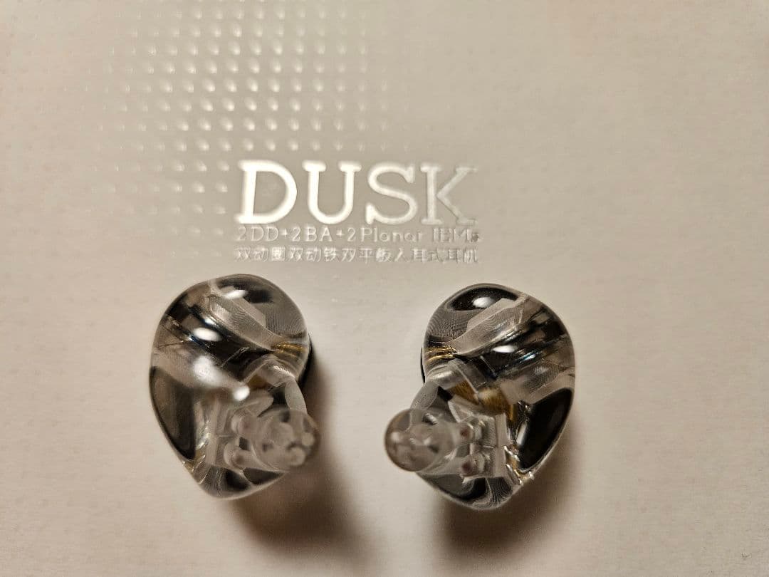 MOONDROP Crinacle DUSK リケーブル可能イヤホン　水月雨