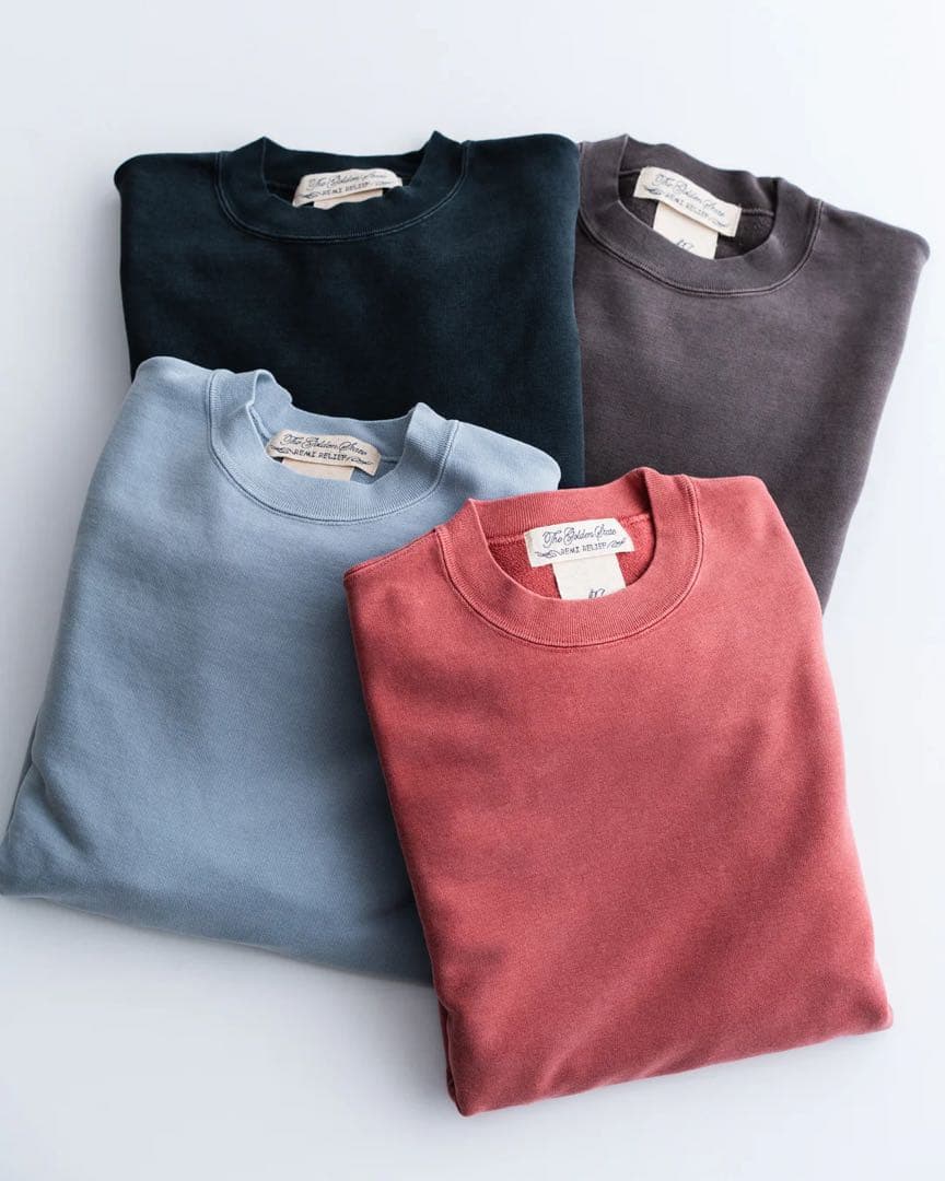 REMI RELIEF SP加工裏毛BIGサイズクルー スウェット レミレリーフ