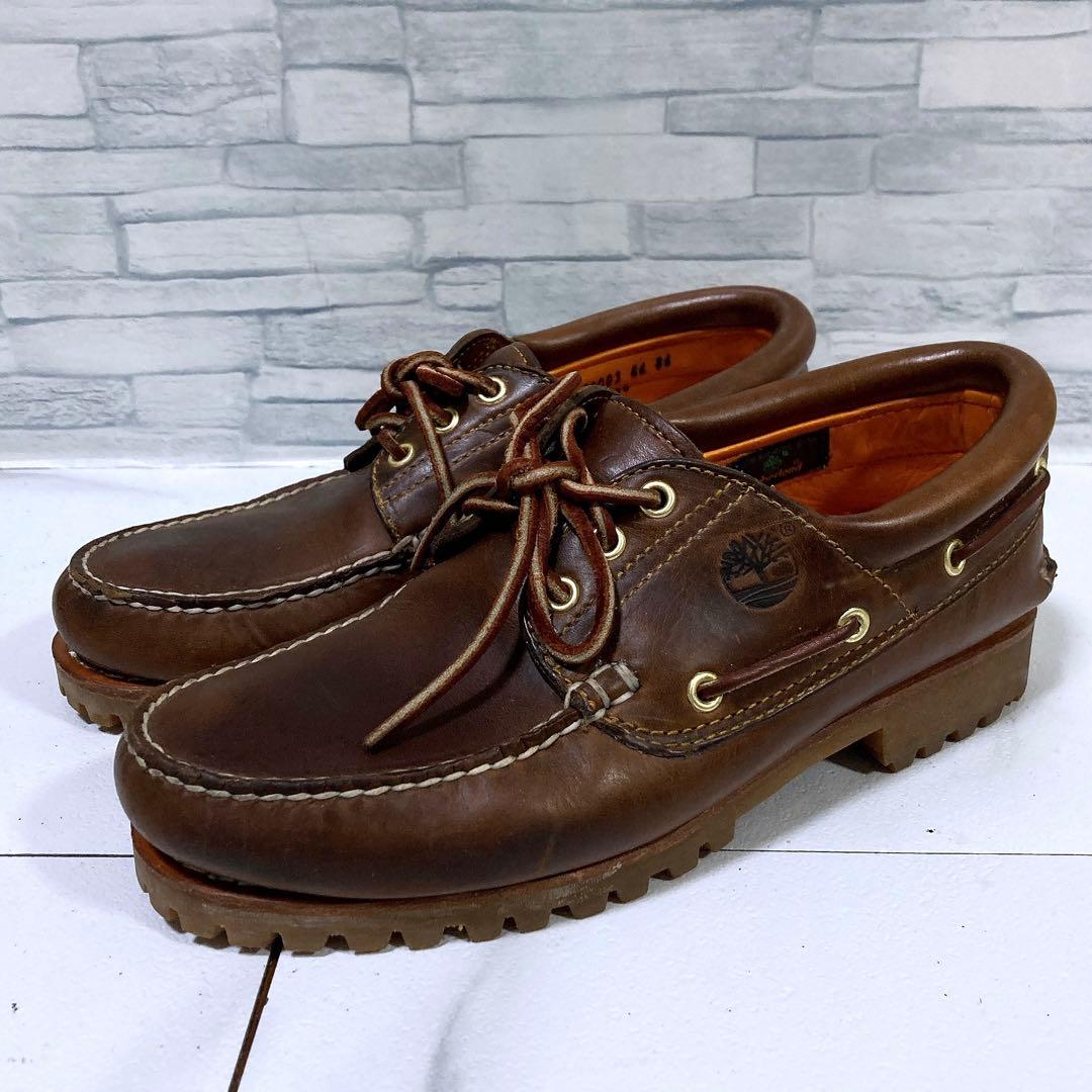 ティンバーランド 3eye クラシック 26.5 デッキシューズ 茶 30003