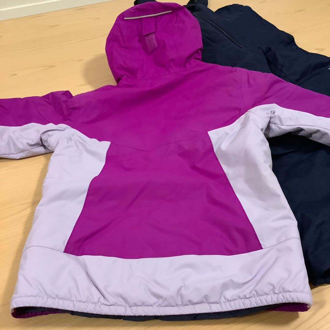 Columbia コロンビア 子ども キッズ ジュニア スキー ウェアXSセット