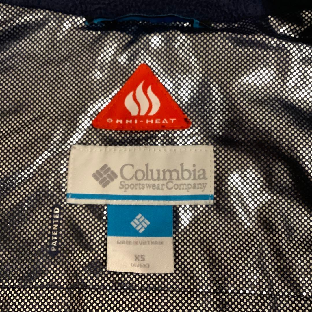 Columbia コロンビア 子ども キッズ ジュニア スキー ウェアXSセット