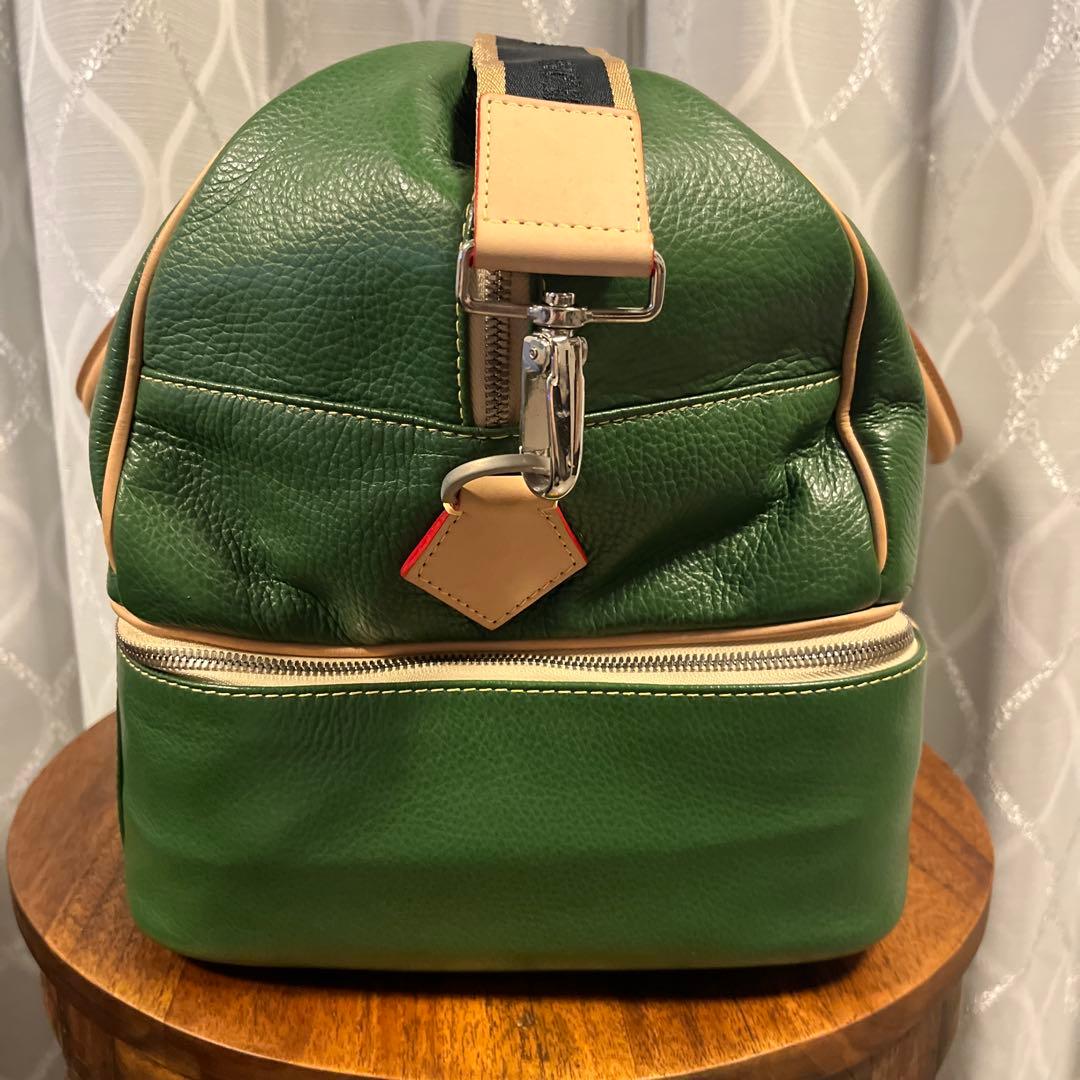 TRIVALENTE レザー ボストンバッグ