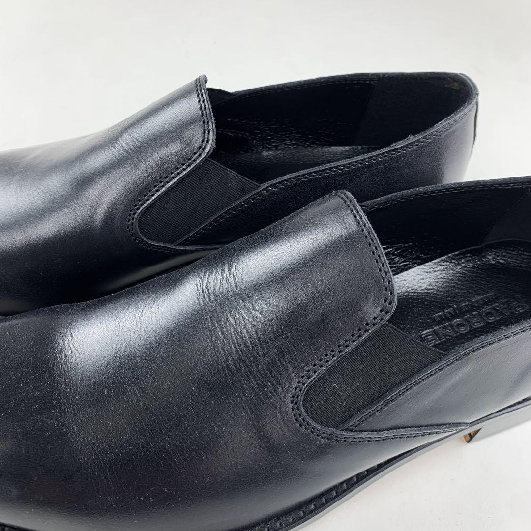 【未使用品】 PADRONE パドローネ サイドゴアシューズ スリッポン 43