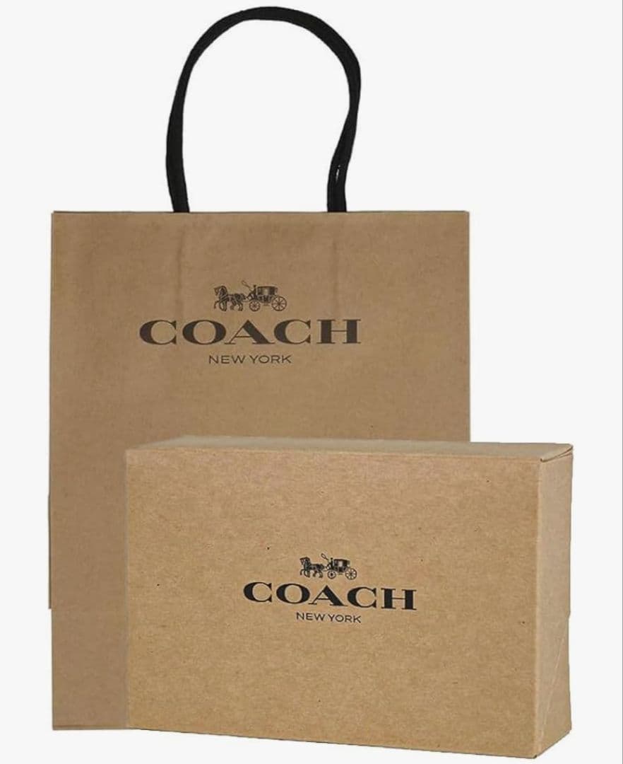 COACH 花柄 レザー 長財布 並行輸入品:アウトレット品