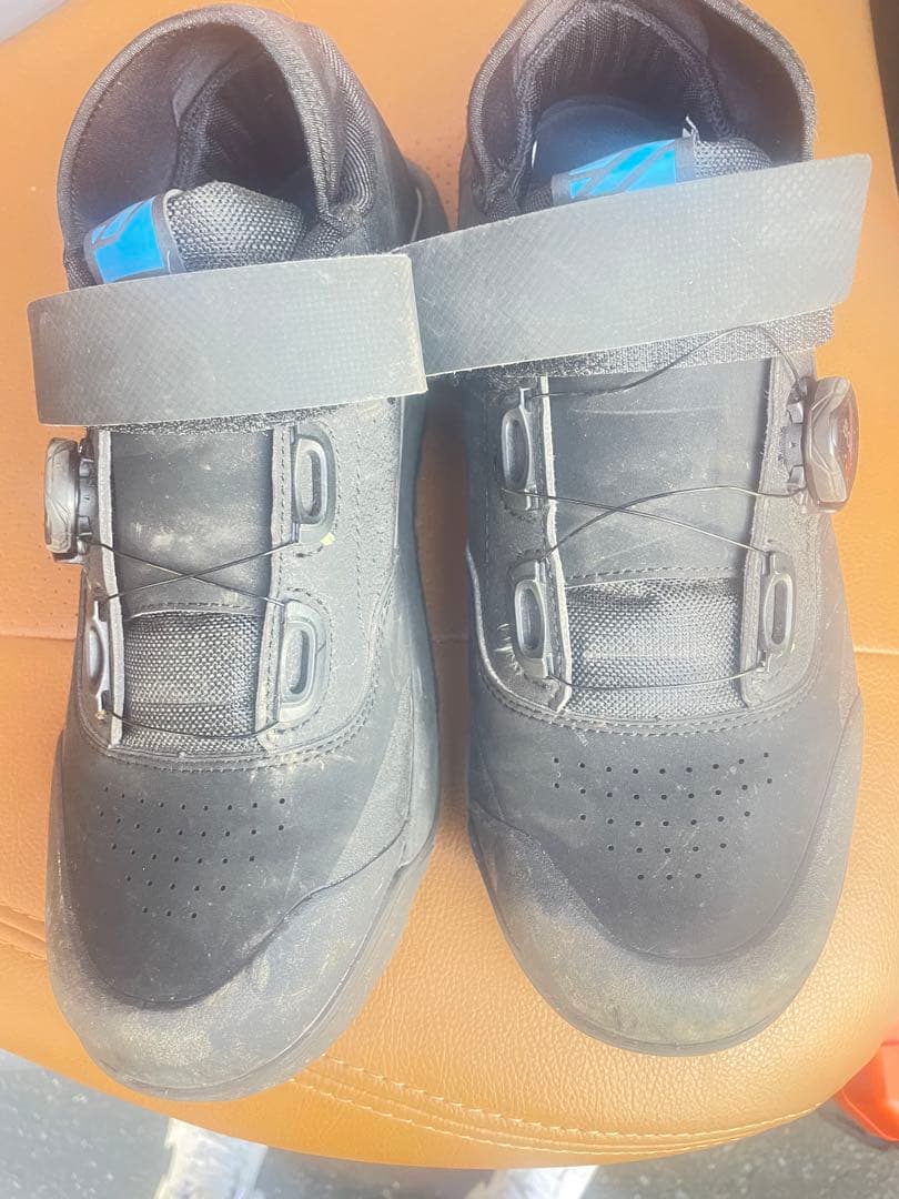 ほぼ未使用 Shimano spdシューズ BOAブラック サイズ43