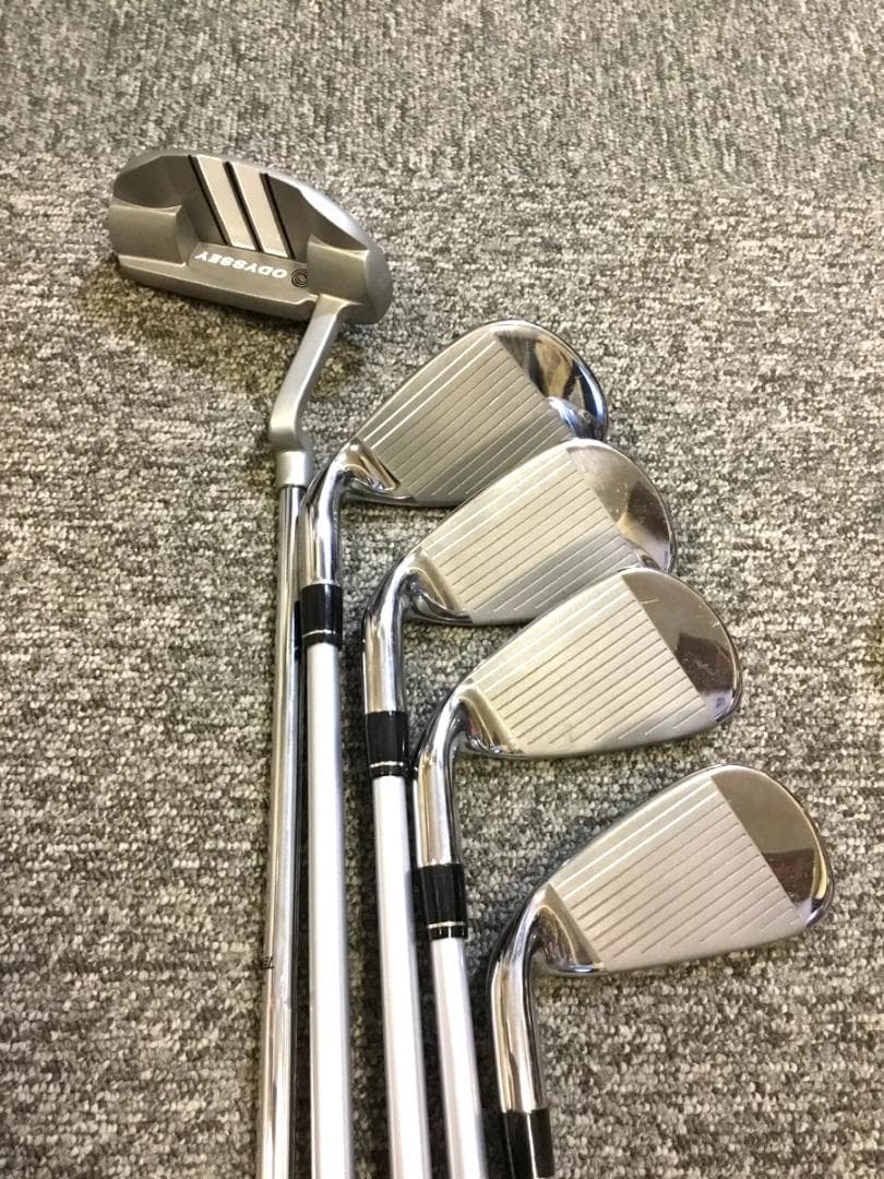 Callaway solaire ゴルフクラブセット 8本 練習場1度使用のみ