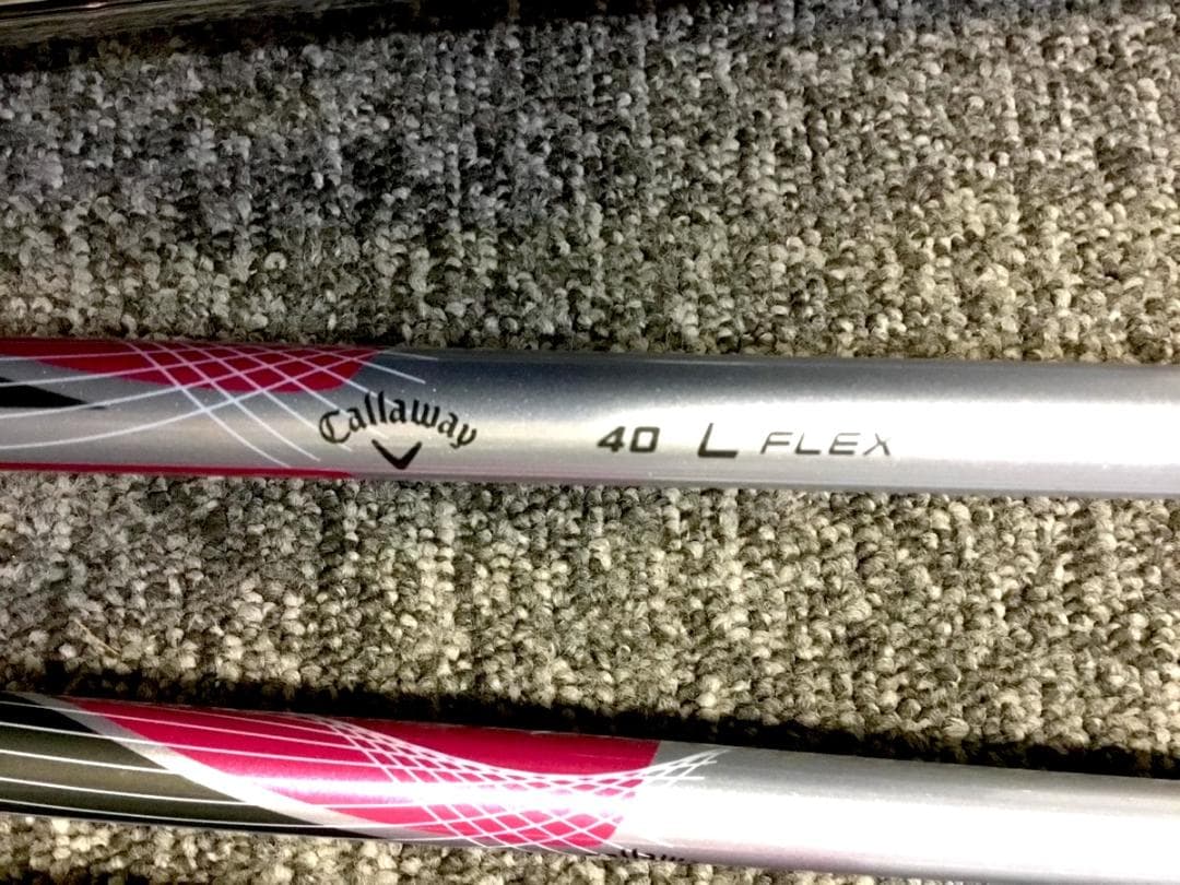 Callaway solaire ゴルフクラブセット 8本 練習場1度使用のみ