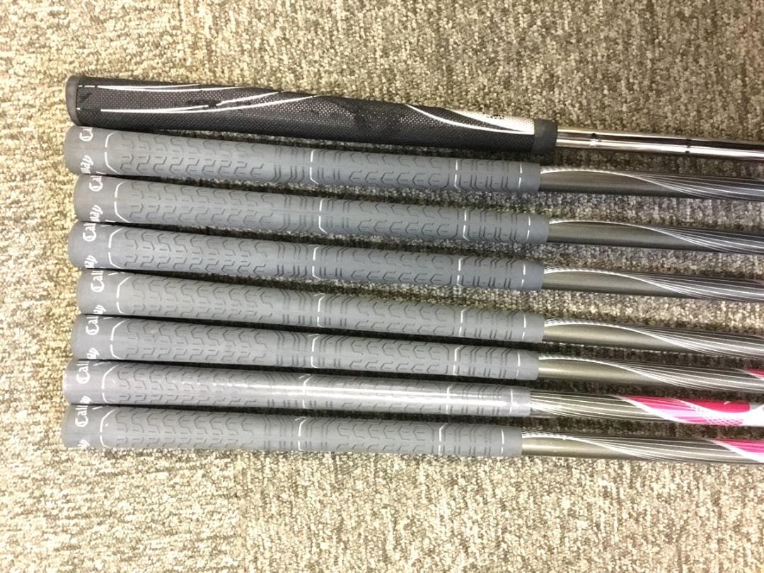 Callaway solaire ゴルフクラブセット 8本 練習場1度使用のみ