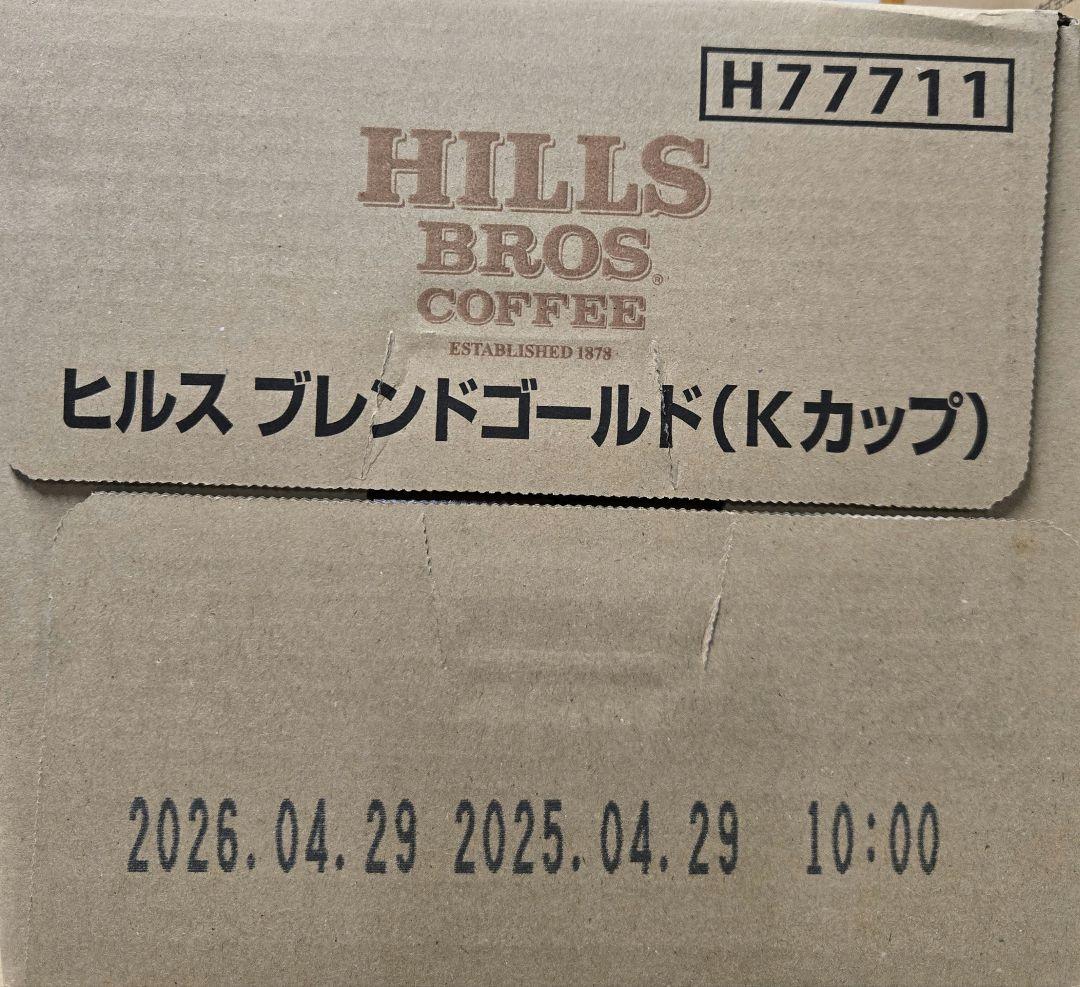 超お得商品～キューリグkカップ　ヒルスブレンドゴールド 8箱セット