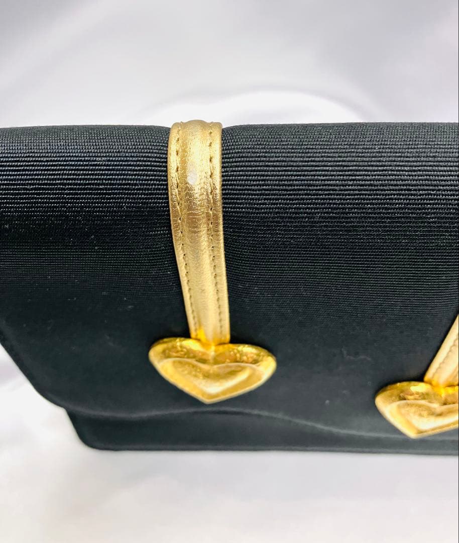 Yves Saint Laurent ブラック クラッチバッグ