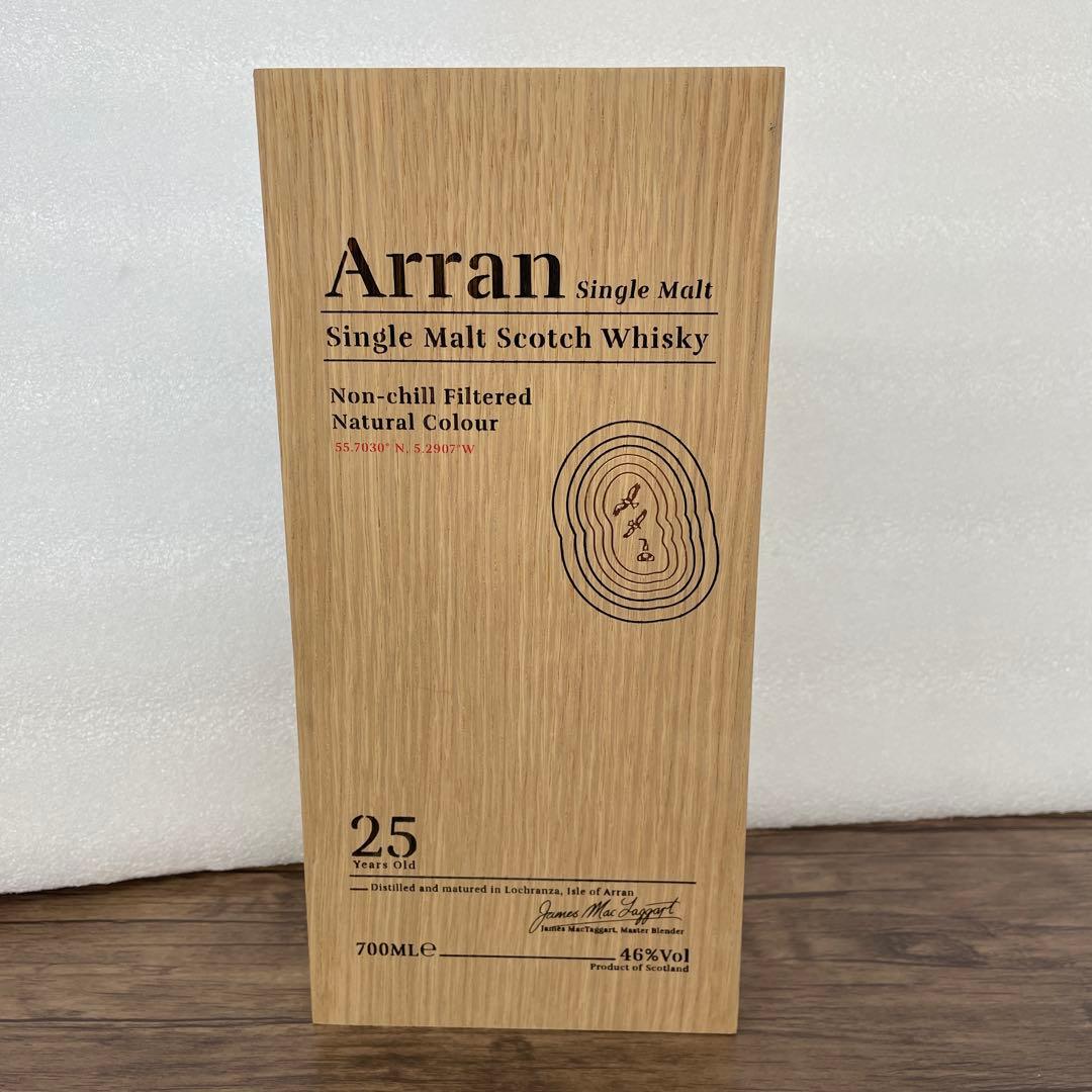 12570 アラン25年 700ml シングルモルト ウイスキー 46度 箱付