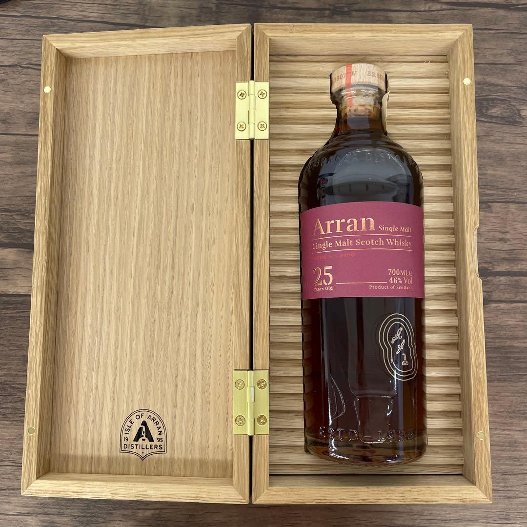 12570 アラン25年 700ml シングルモルト ウイスキー 46度 箱付