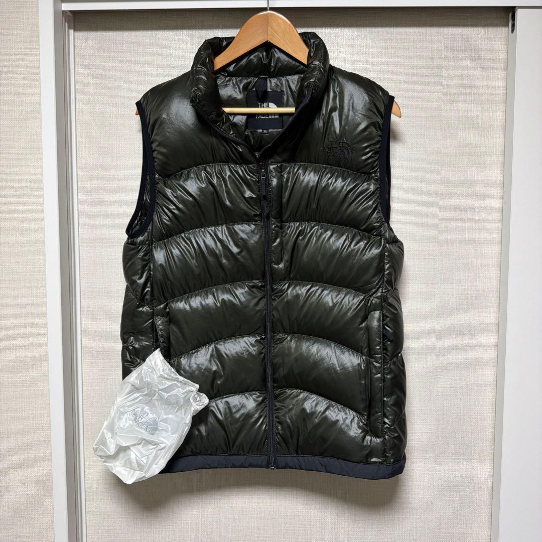 THE NORTH FACE ダウンベスト カーキ　ND91315