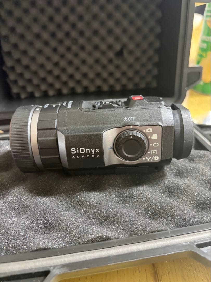 SIONYX aurora CDV-200Cハードケース付き サバゲーなどにも