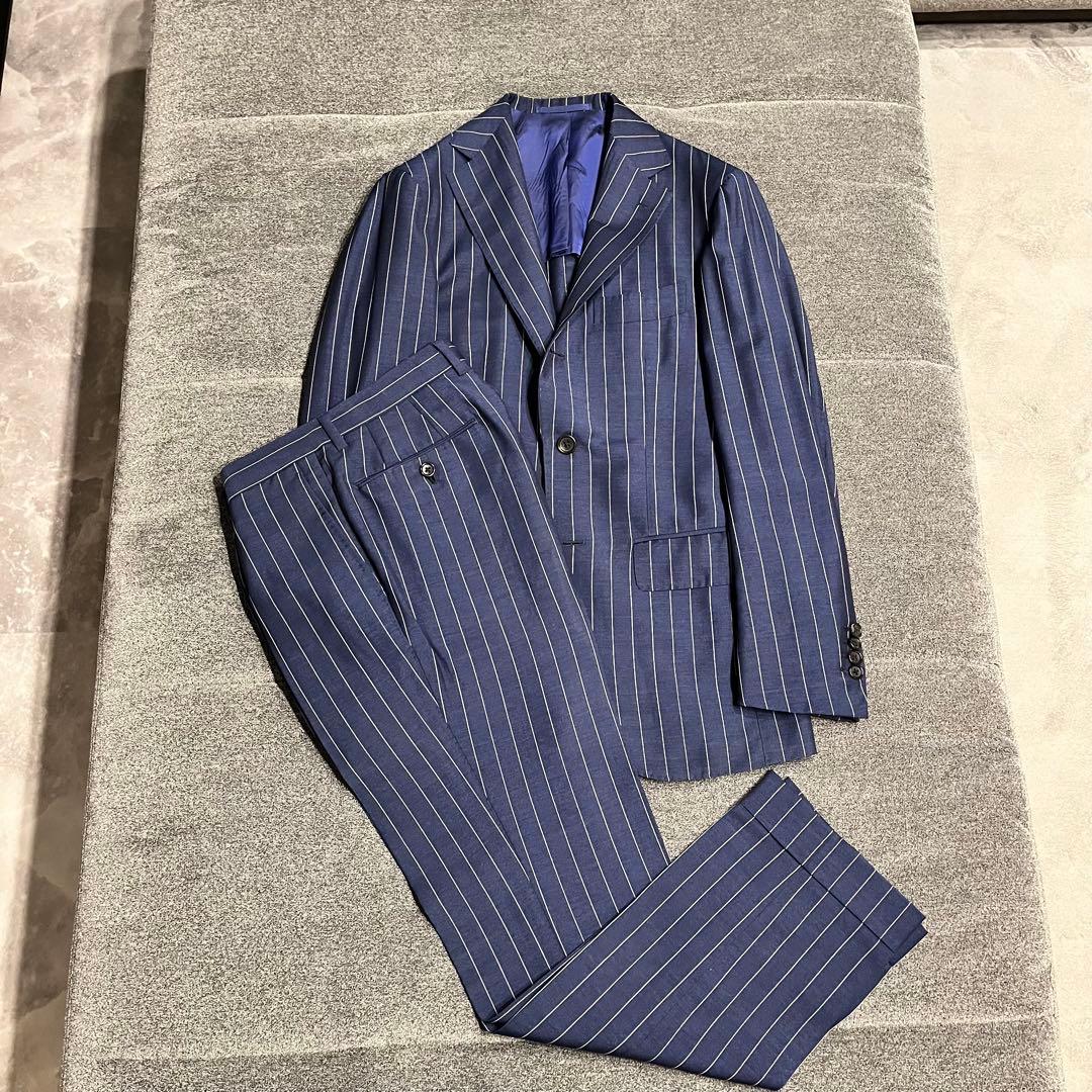 Brilla per il gusto / ネイビー チョークストライプ スーツ