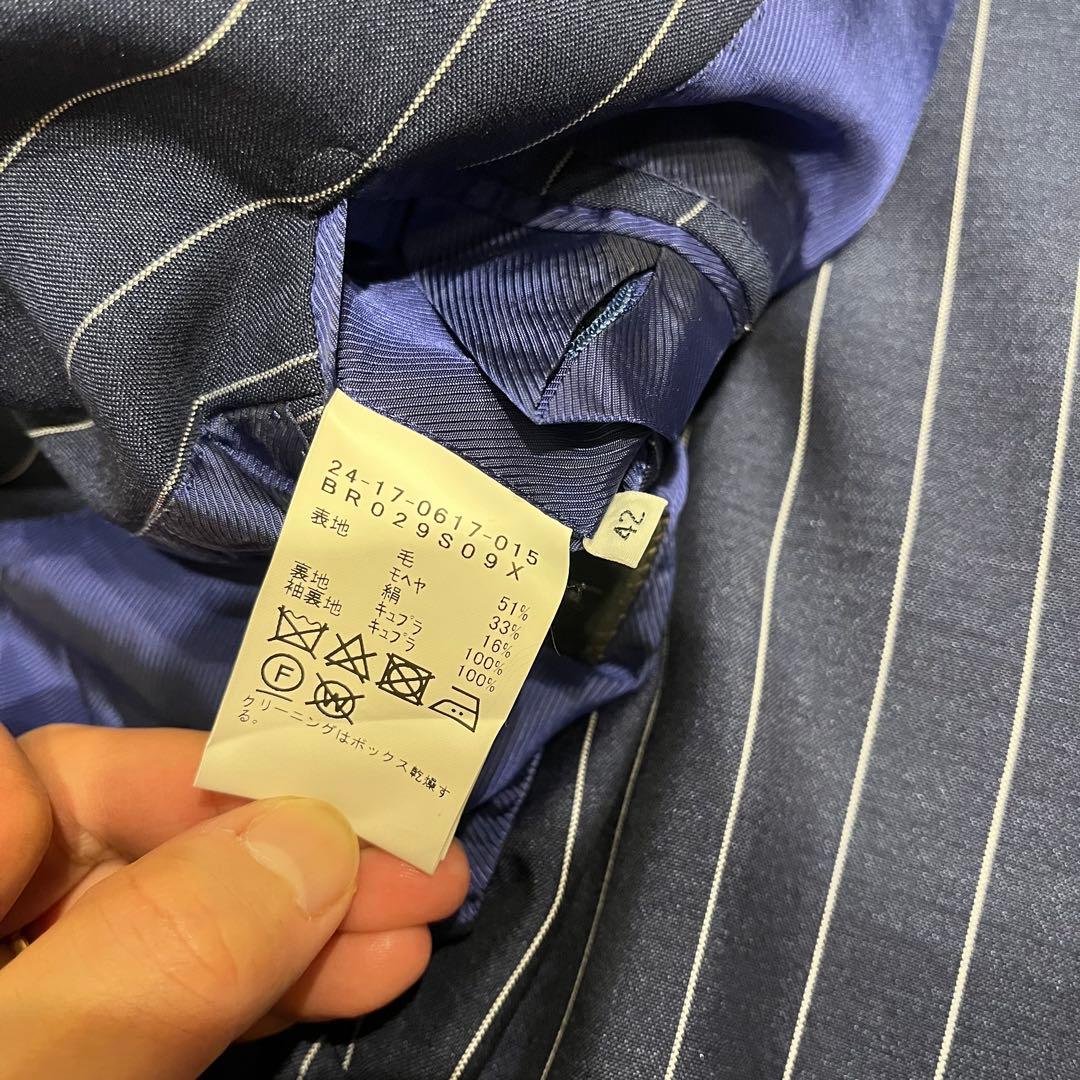 Brilla per il gusto / ネイビー チョークストライプ スーツ