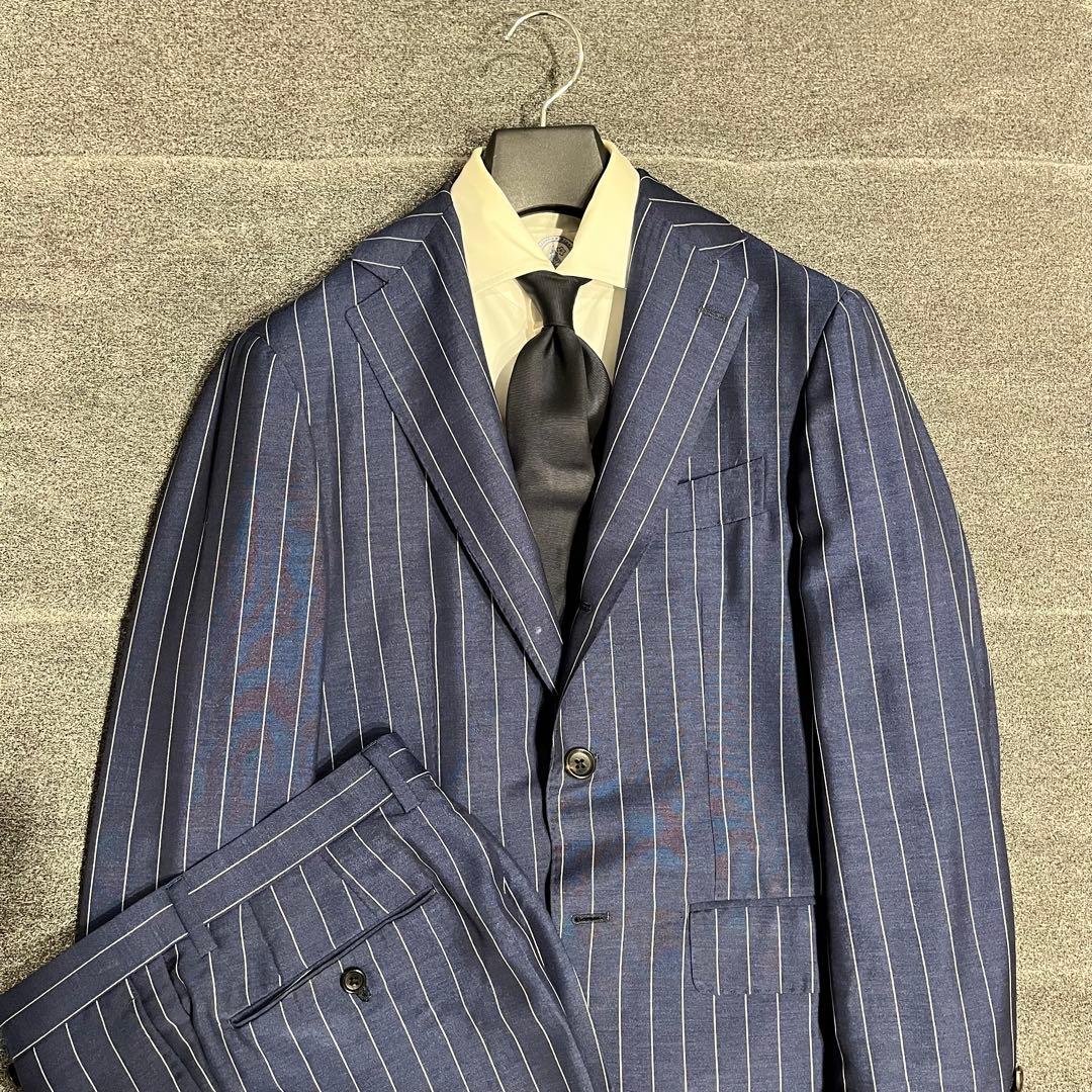 Brilla per il gusto / ネイビー チョークストライプ スーツ