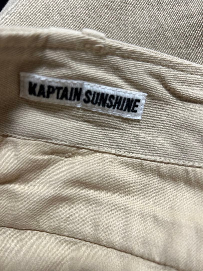 パンツ KAPTAIN SUNSHINE Military Trousers