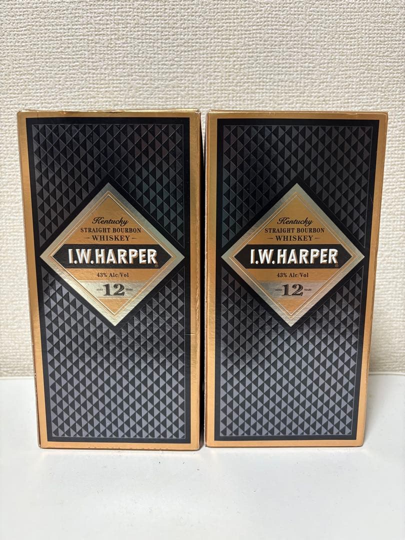2本セットI.W. HARPER 12年 750ml
