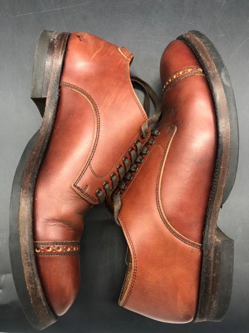 Makers メイカーズ ワークアウト ブルチャー コードバン シューズ