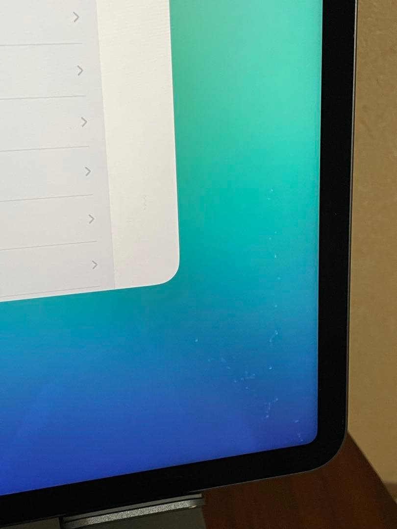 【画面シミ】iPad pro 12.9 M1 第5世代 128GB wi-fi