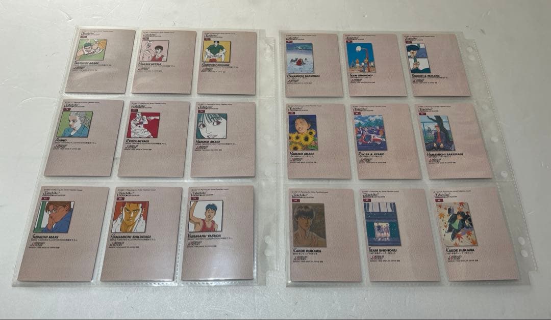 スラムダンク slam dunk カードダスマスターズ コンプ トレカ 初版