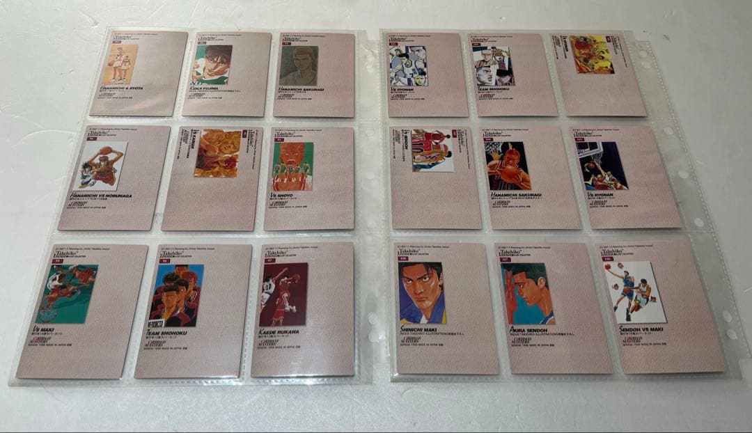 スラムダンク slam dunk カードダスマスターズ コンプ トレカ 初版