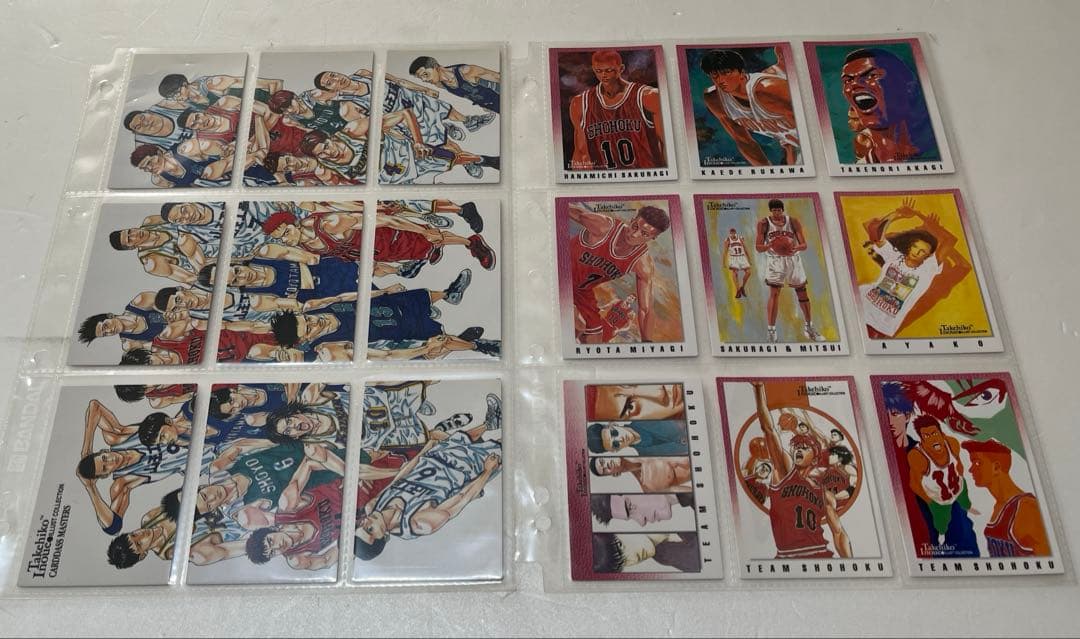 スラムダンク slam dunk カードダスマスターズ コンプ トレカ 初版