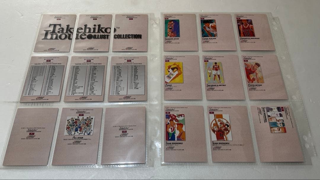 スラムダンク slam dunk カードダスマスターズ コンプ トレカ 初版