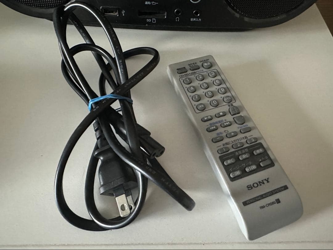 SONY ZS-RS81BT リモコン付